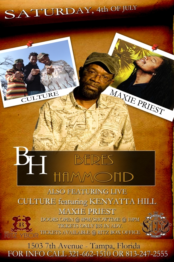 Beres Hammond 7/4/2009