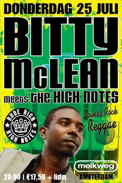 Bitty McLean 7/25/2013