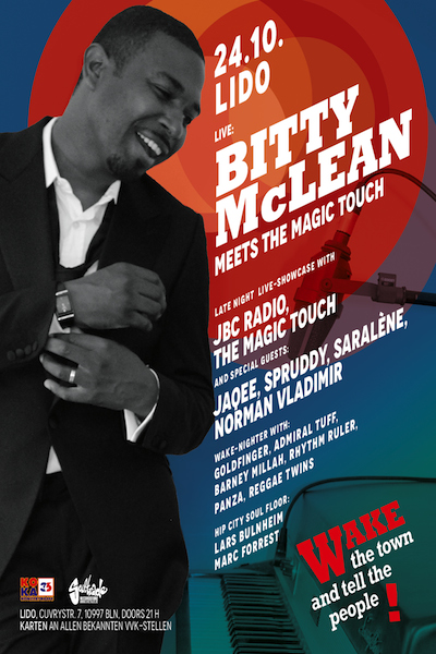 Bitty McLean 10/24/2014