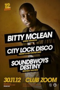 Bitty McLean 11/30/2012