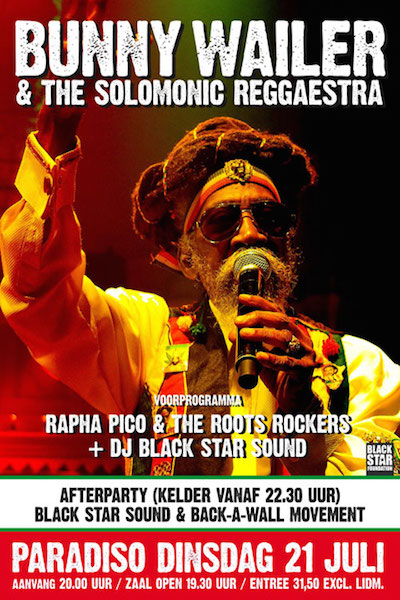 Bunny Wailer 7/21/2015