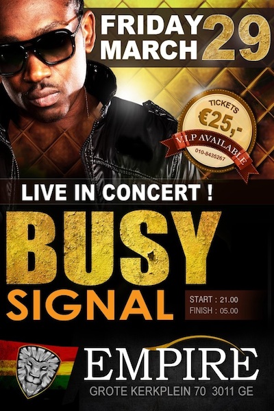Busy Signal 3/29/2013