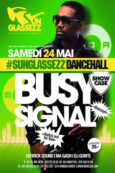 Busy Signal 5/24/2014