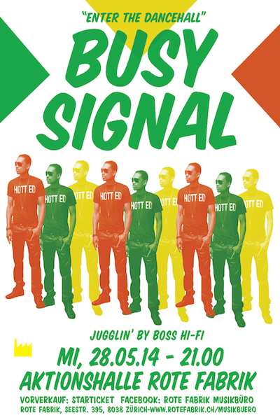 Busy Signal 5/28/2014