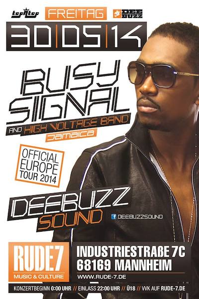 Busy Signal 5/30/2014