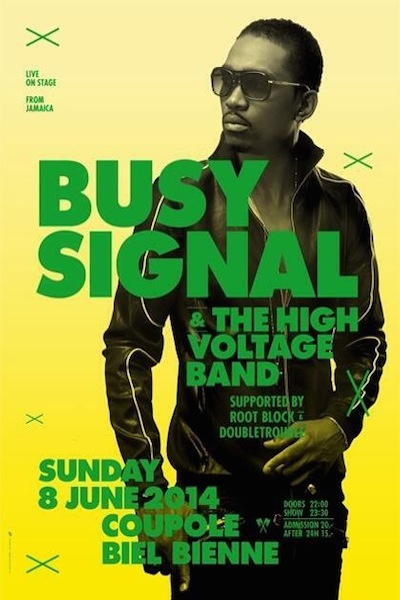 Busy Signal 6/8/2014