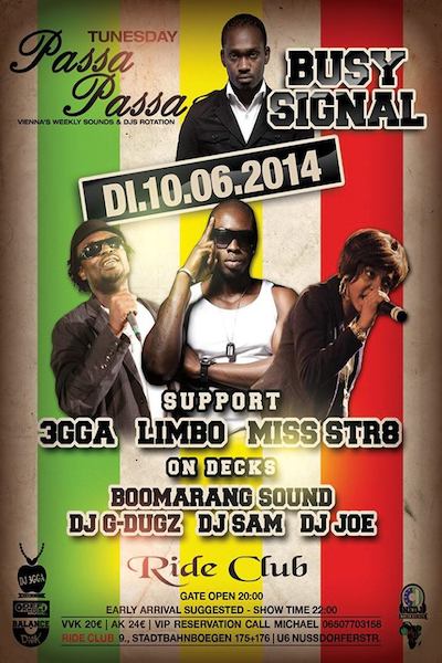 Busy Signal 6/10/2014