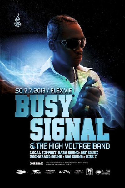 Busy Signal 7/7/2013