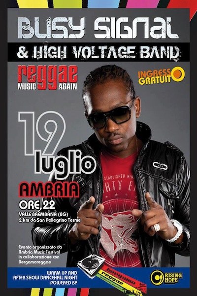 Busy Signal 7/19/2013