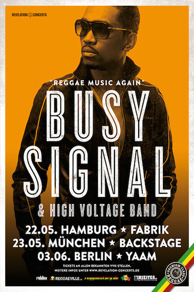 Busy Signal 5/22/2014