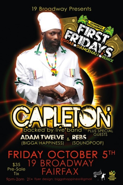 Capleton 10/5/2012
