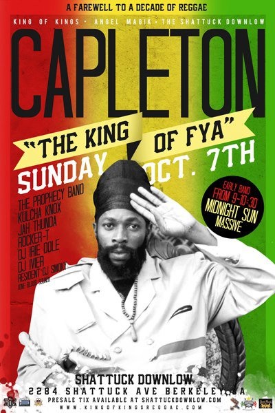 Capleton 10/7/2012