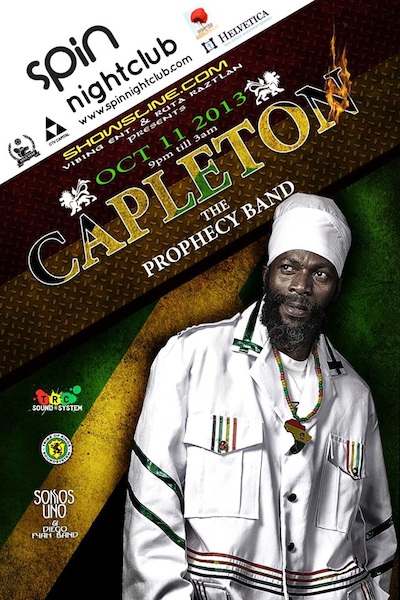 Capleton 10/11/2013