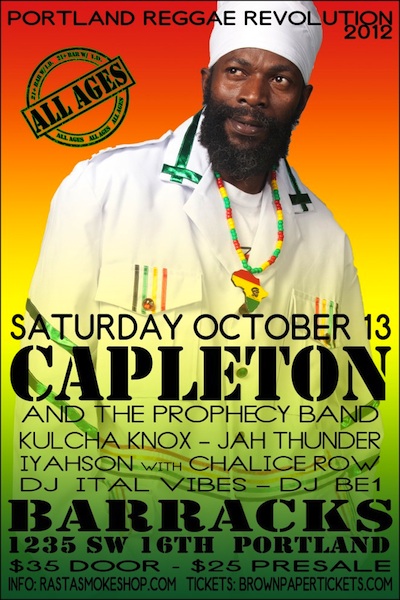 Capleton 10/13/2012