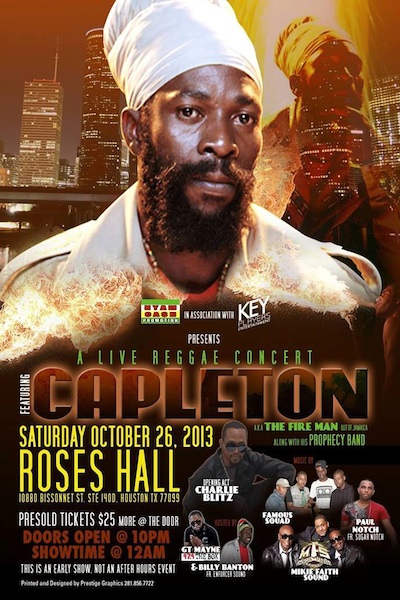 Capleton 10/26/2013