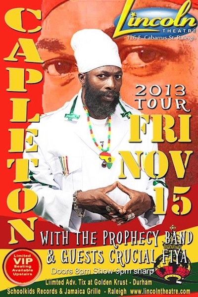 Capleton 11/15/2013
