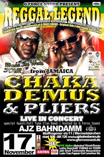 Chaka Demus & Pliers 11/17/2013