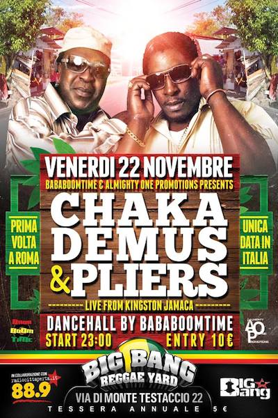 Chaka Demus & Pliers 11/22/2013
