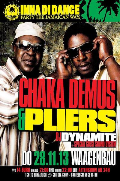 Chaka Demus & Pliers 11/28/2013