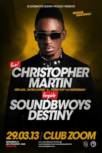 Christopher Martin 3/29/2013
