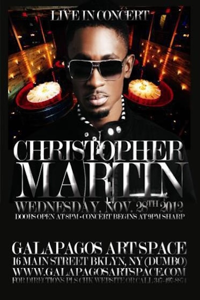 Christopher Martin 11/28/2012