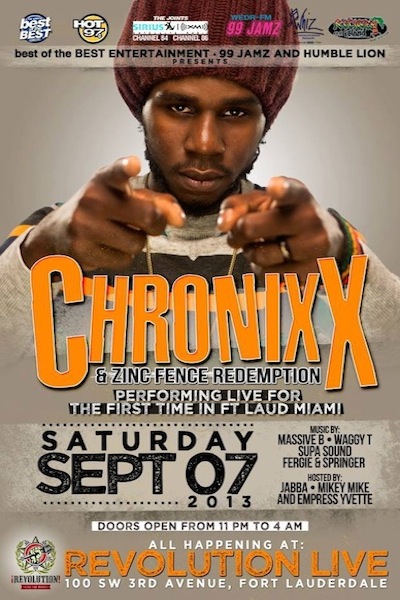 Chronixx 9/7/2013