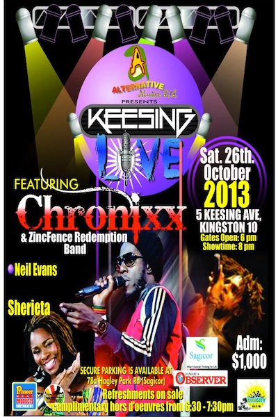 Chronixx 10/26/2013