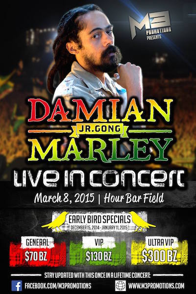 Damian Marley 3/8/2015