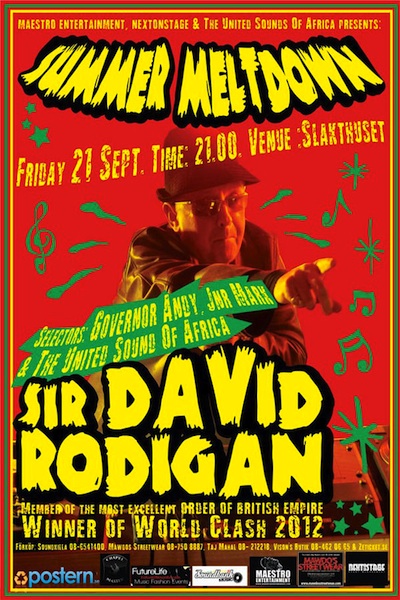 David Rodigan 9/21/2012