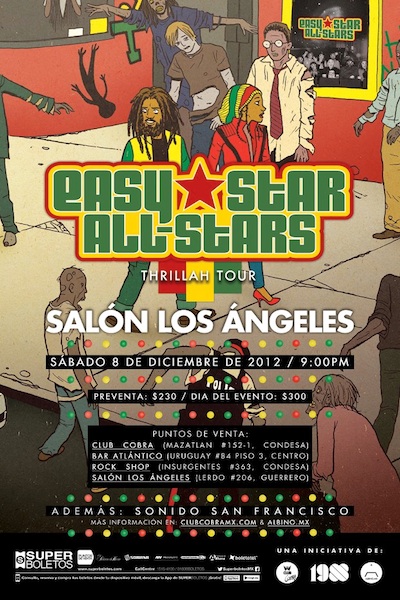 Easy Star All-Stars 12/8/2012