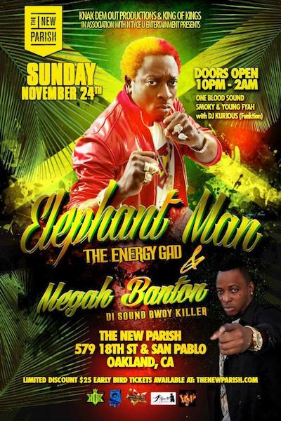 Elephant Man 11/24/2013
