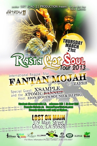 Fantan Mojah 3/21/2013