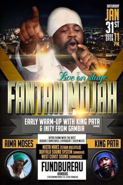 Fantan Mojah 1/31/2015