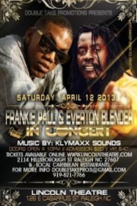Frankie Paul 4/12/2013