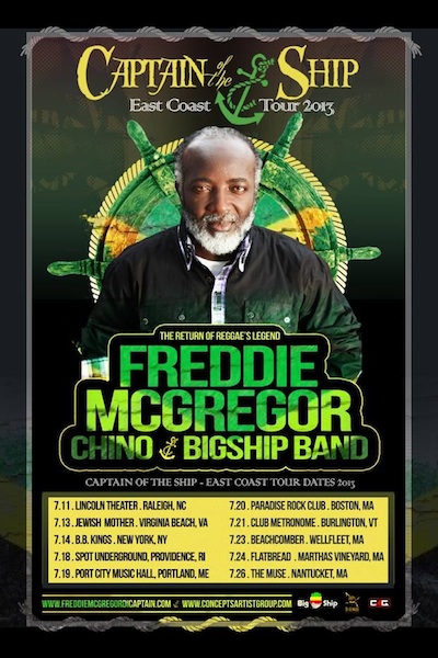 Freddie McGregor 7/19/2013