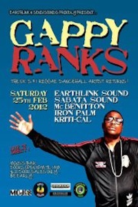 Gappy Ranks 2/25/2012