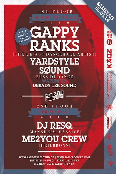 Gappy Ranks 3/8/2014
