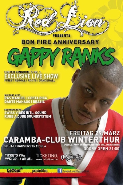 Gappy Ranks 3/29/2013