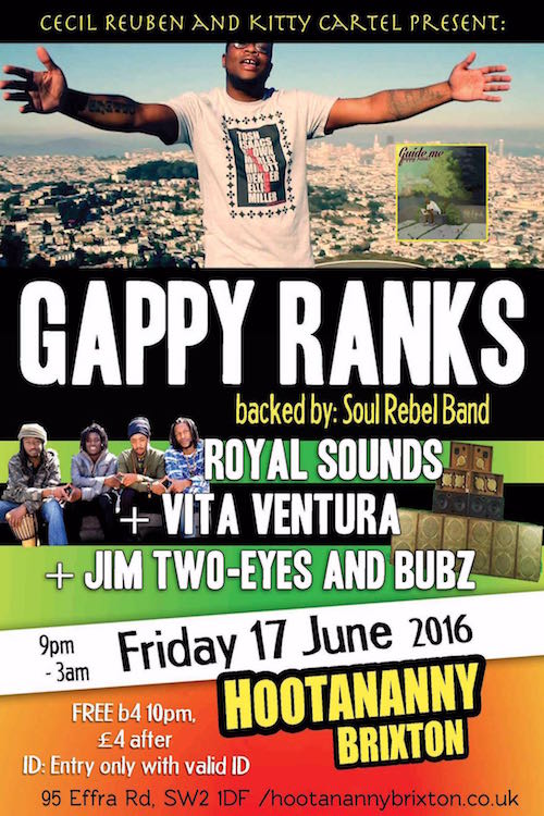 Gappy Ranks 6/17/2016