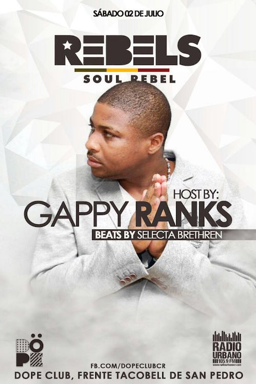 Gappy Ranks 7/2/2016