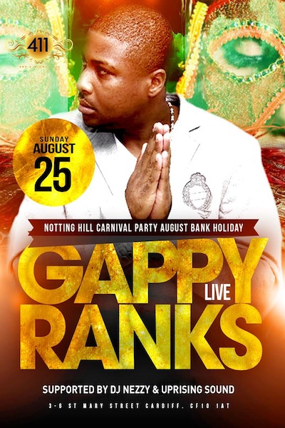 Gappy Ranks 8/25/2013
