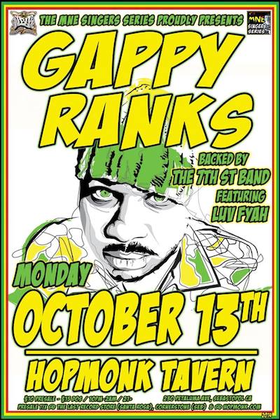 Gappy Ranks 10/13/2014