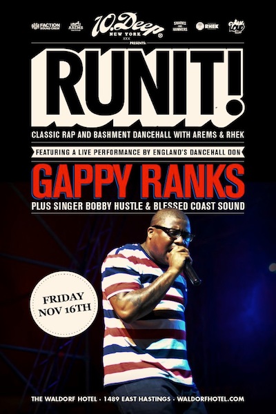 Gappy Ranks 11/16/2012