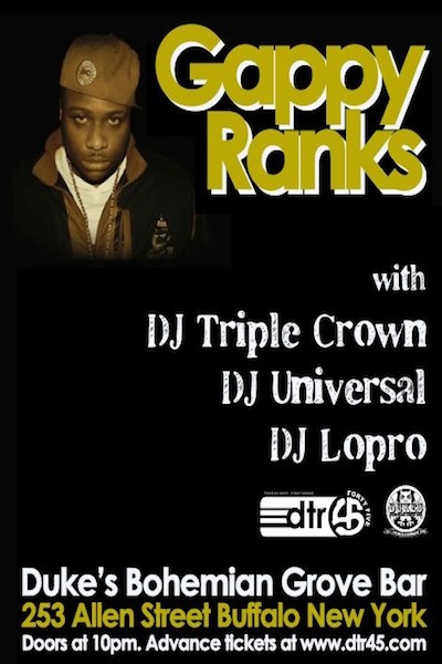Gappy Ranks 11/16/2013