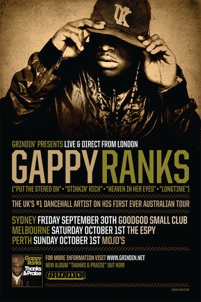 Gappy Ranks 9/30/2011