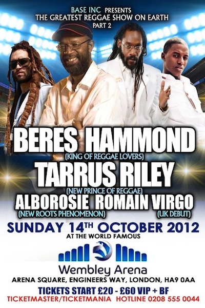 Beres Hammond 10/14/2012