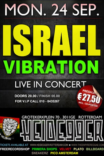 Israel Vibration 9/24/2012