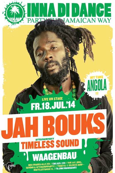 Jah Bouks 7/18/2014