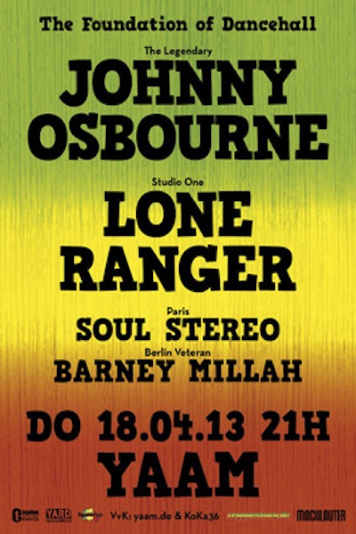 Johnny Osbourne 4/18/2013