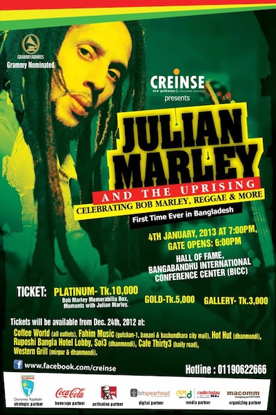 Julian Marley 1/4/2013